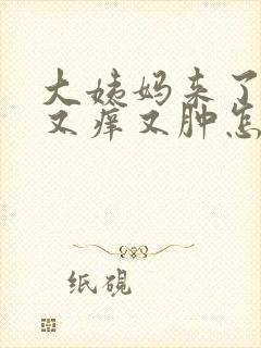大姨妈来了下面又痒又肿怎么回事