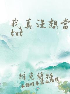 我真没想当反派txt