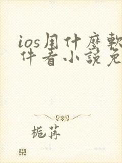ios用什么软件看小说免费