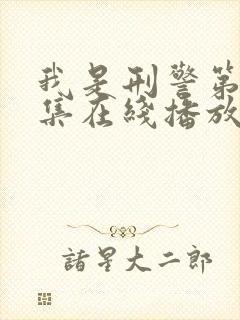 我是刑警第19集在线播放