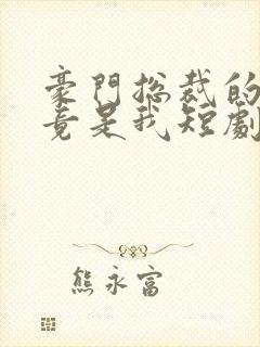 豪门总裁的老婆竟是我短剧免费观看