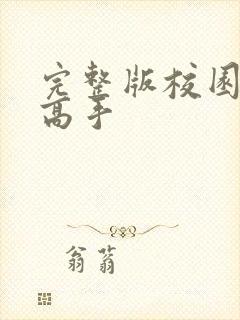 完整版校园全能高手