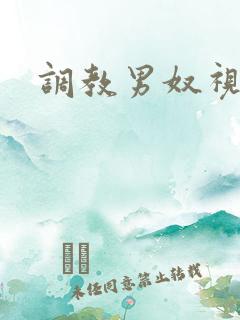 调教男奴视频