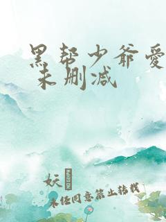 黑帮少爷爱上我 未删减