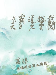 《霸道总裁宠上天》免费阅读