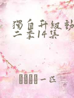 独自升级动漫第二季14集