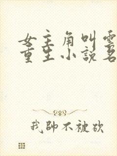 女主角叫云初的重生小说名