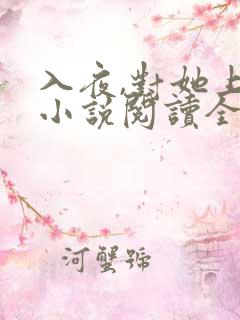 入夜,对她上瘾小说阅读全文