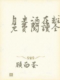 月光洒在离人巷免费阅读全文