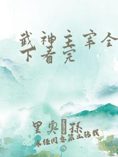 武神主宰全部一下看完