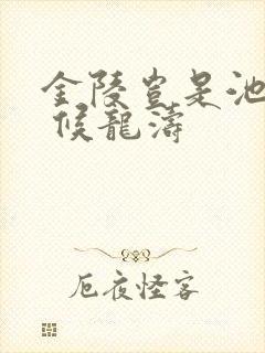 金陵岂是池中物 候龙涛