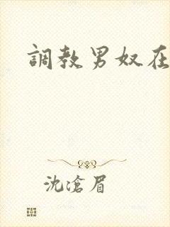 调教男奴在线