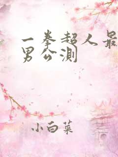 一拳超人最强之男公测