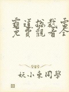 霸道总裁电视剧免费观看全集