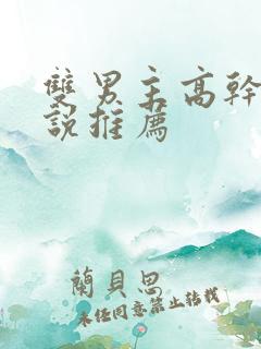 双男主高干文小说推荐