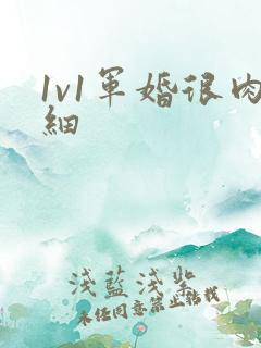 1v1军婚很肉细