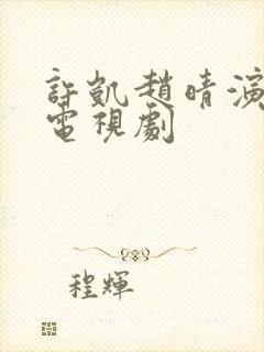 许凯赵晴演过的电视剧