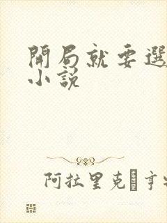 开局就要选老婆小说