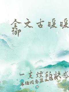 全文古暖暖江尘御