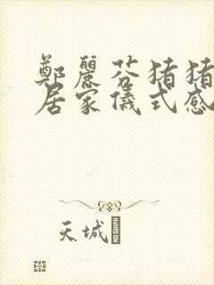 郑丽芬猪猪女孩居家仪式感