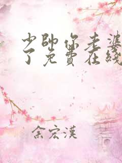 少帅你老婆又跑了免费在线阅读