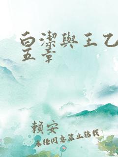 白洁与王乙第十五章