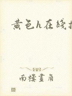 黄色h在线播放