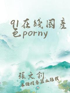 91在线国产九色porny