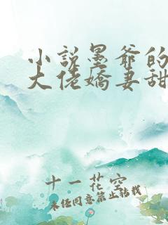 小说墨爷的团宠大佬娇妻甜又软