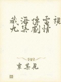 藏海传电视剧第九集剧情