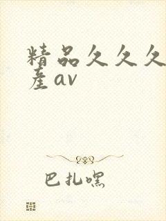 精品久久久久国产av