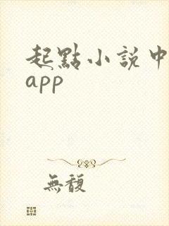 起点小说中文网app 起点小说中文网app