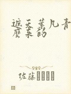 遮天叶凡青莲怎么来的