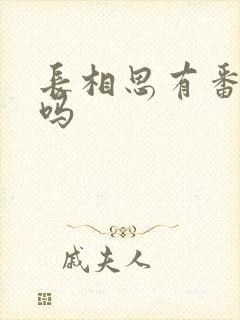 长相思有番外篇吗