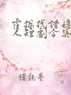 霍总找错媳撩对人短剧合集