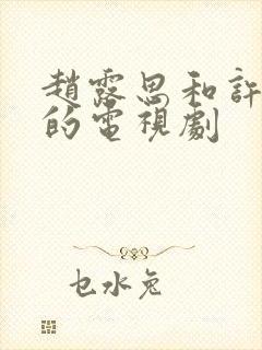 赵露思和许凯演的电视剧