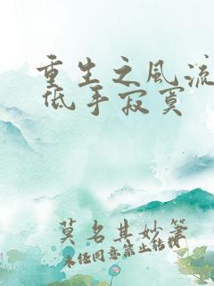 重生之风流仕途 低手寂寞
