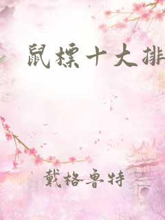 鼠标十大排行