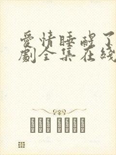 爱情睡醒了电视剧全集在线观看免费观看邱泽