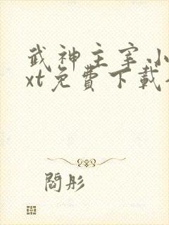 武神主宰小说txt免费下载全集