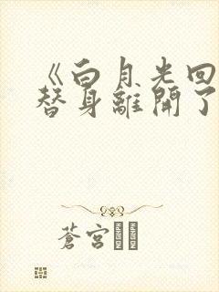 《白月光回来后替身离开了》