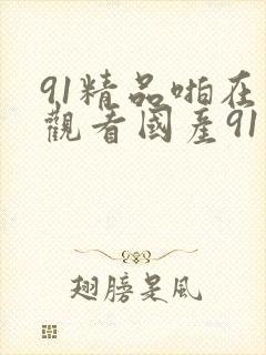 91精品啪在线观看国产91