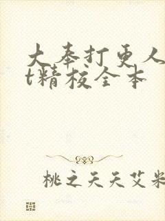 大奉打更人txt精校全本