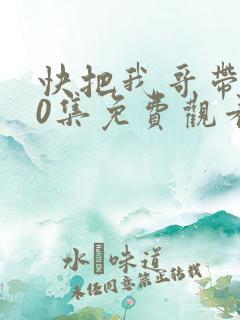 快把我哥带走30集免费观看完整版