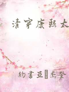 清穿康熙太子妃