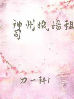 神州机场租车公司