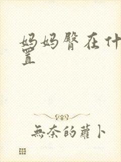 妈妈臀在什么位置