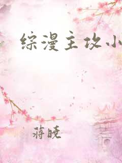 综漫主攻小说