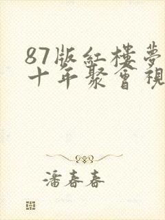87版红楼梦三十年聚会视频