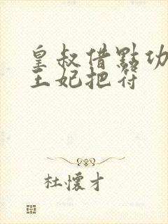 皇叔借点功德 王妃把符 皇叔借点功德 王妃把符